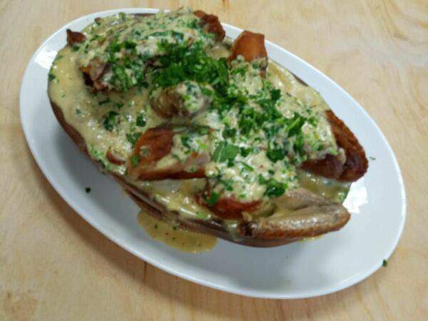 Khortsi & Puri - Цыплёнок в соусе Чкмерули