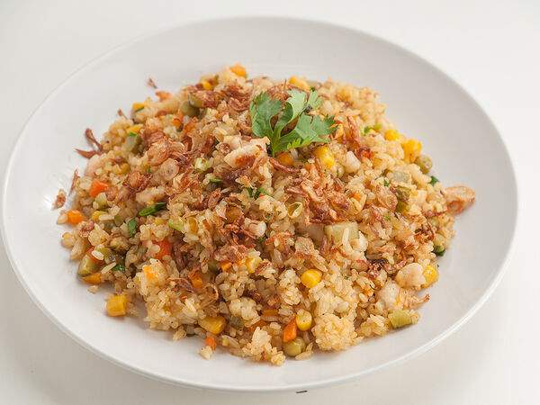 Вьетнамская кухня Cyclo - Рис на воке вегетарианский