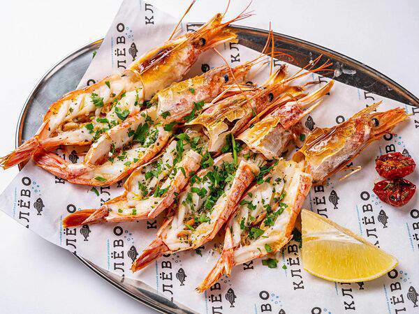 Клево - Дикие аргентинские креветки на мангале
