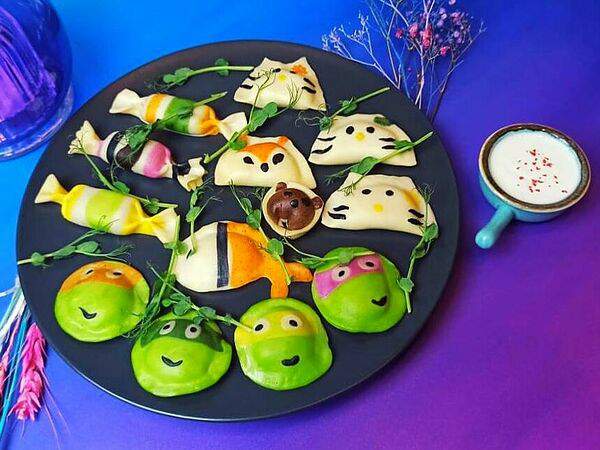 Toplivo - Авторские пельмешки c индейкой (Черепашки, халки, миньоны)