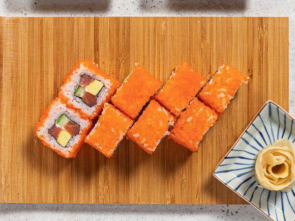 Империя Пиццы и Суши - Ролл Калифорния с лососем