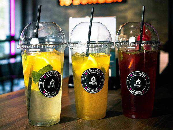 Hot Burger - Лимонад Клубника