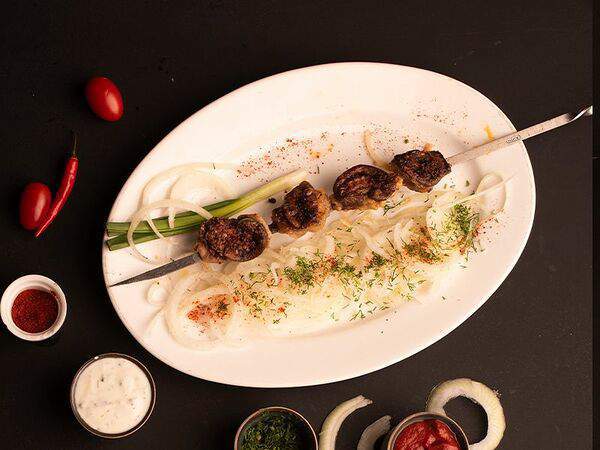 Steklo Grill & Bar - Шашлык из cвинoй шеи