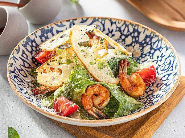 Чайхона №1 Тимура Ланского - Цезарь с креветками