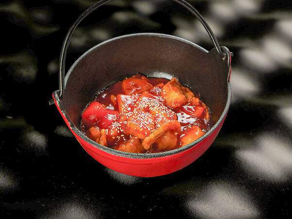 Mio - Креветки в кисло-сладком соусе