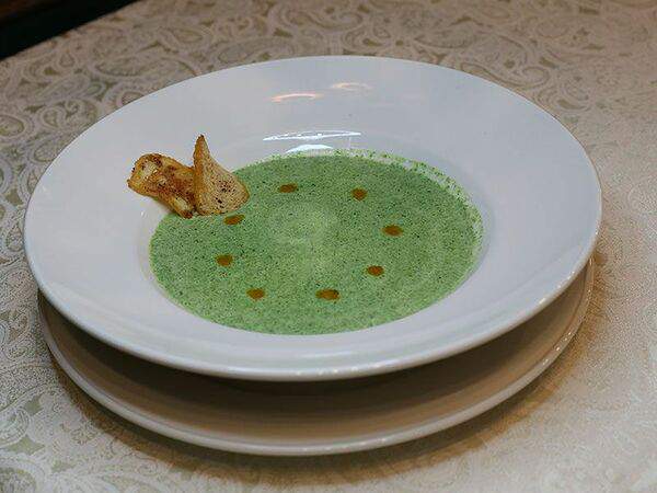 Ирис - Крем суп из шпината