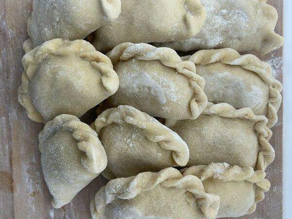 Кулинария прямо как дома - Замороженные вареники с картофелем и грибами