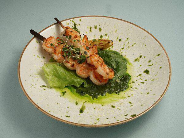 T-Cafe - Креветки гриль