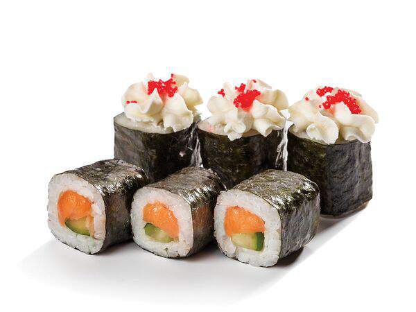 СУШИПОРТ - Сливочный ролл с лососем