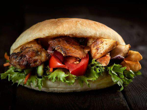 Папа жарит мясо - Донер со свининой BBQ