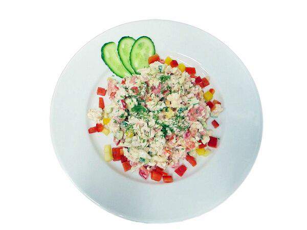 Вива пицца - Салат с куриным филе