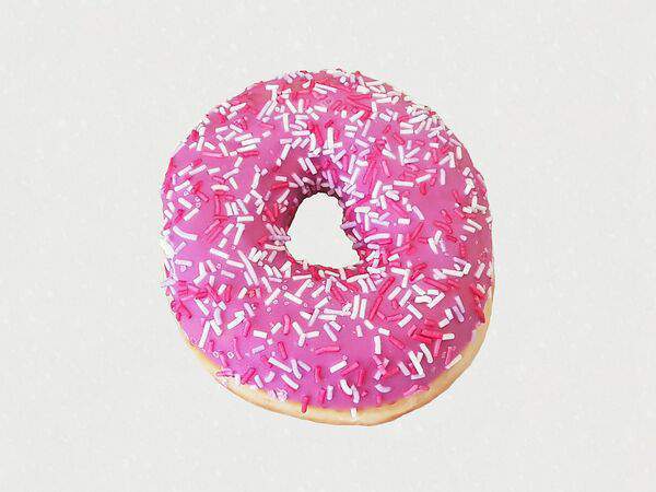 Вкусно & Сытно - Пончик ягодный