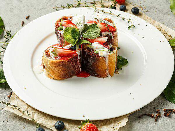 Вэлфед - Штрудель с грушей, яблоком и грецким орехом