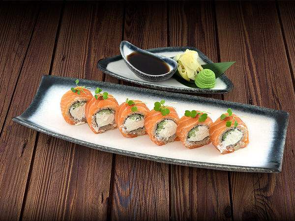 Тук-тук панда - Ролл Филадельфия с лососем