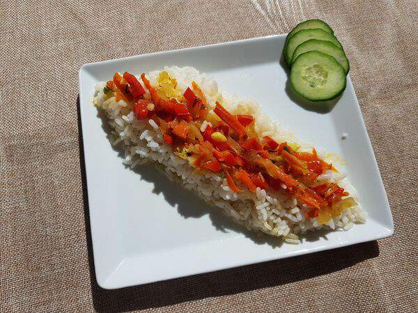 Кухня KatiSarg - Рис с овощами