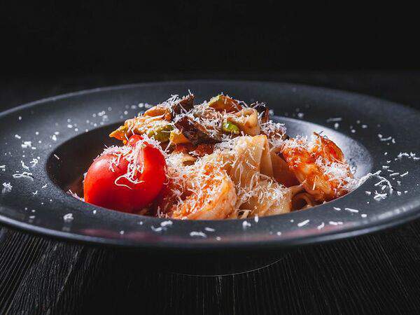 BUNKER - Феттуччине с морепродуктами