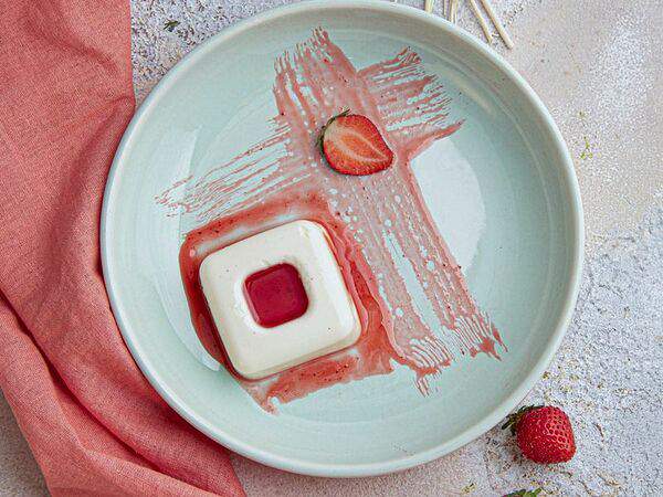 Агафредо - Панна котта клубничная