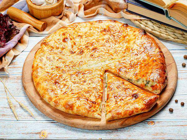 Хачапурная - Хачапури с сыром и зеленью