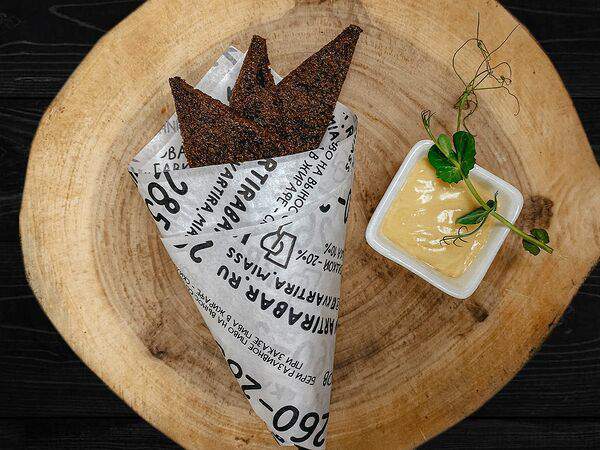 Квартира - Бородинские гренки К пиву с соусом айоли