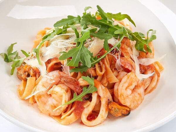 Пицца Темпо - Тальятелле с дарами моря