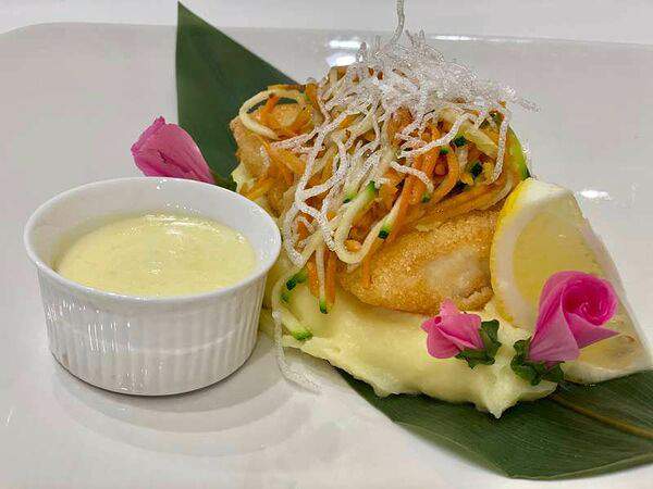 Николаевский - Стейк из палтуса в сырной корочке