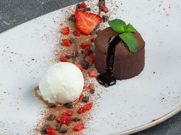 Мама Грузия - Шоколадный фондан