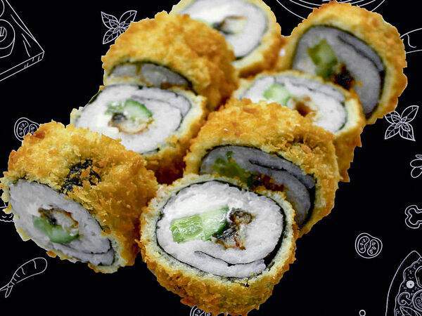 Суши таун - Ролл Унаги темпура