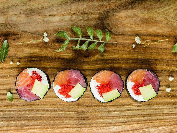 Foodmarket #FaceRoll - Ролл Сашими с лососем и тунцом