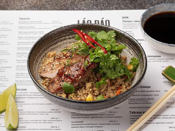 Tasty Box - Рис японский со cвинoй шейкой