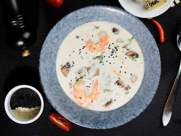 Foodmarket #FaceRoll - Суп Том Кха с креветками