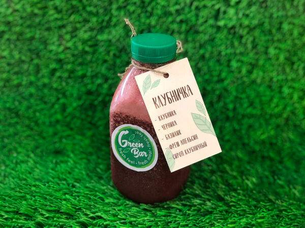 GreenBar - Смузи Клубничка