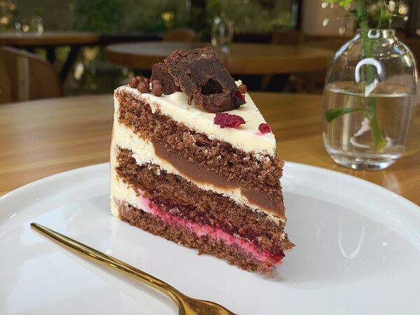 Крем-карамель - Торт Малина-шоколад