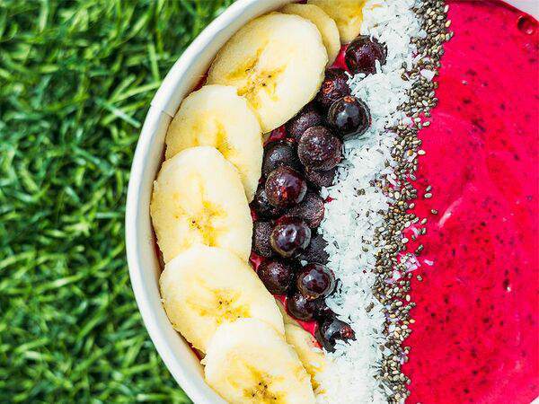 Йагода - Черничный смузи-боул