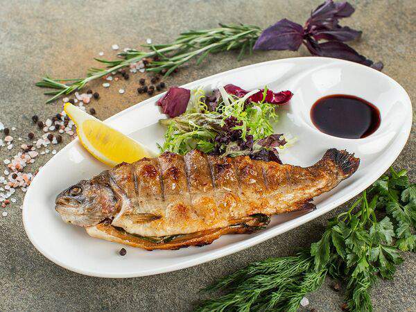 Долина солнца - Сибас на мангале