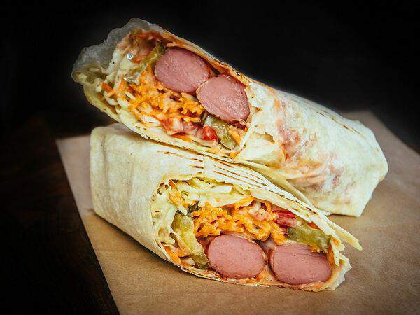 RAFFOOD - Хот-дог в лаваше по-баварски