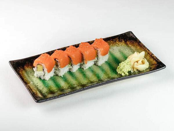 Avocado queen - Лосось,сливочный сыр,авокао,красная икра