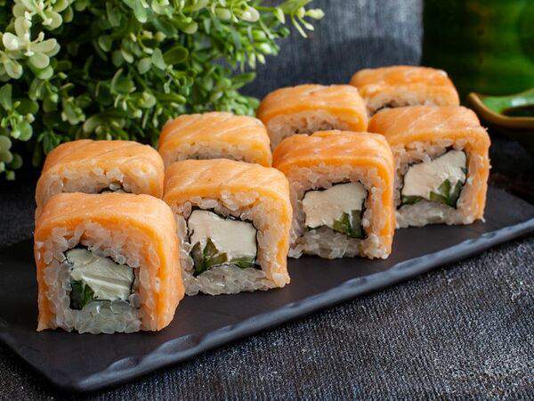 Большие Тарелки - Филадельфия 3/4 с огурцом