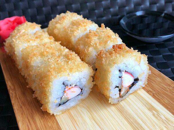 Хмельная территория - Теплый ролл калифорния темпура