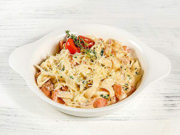 Пироговый Дворик - Паста с лососем