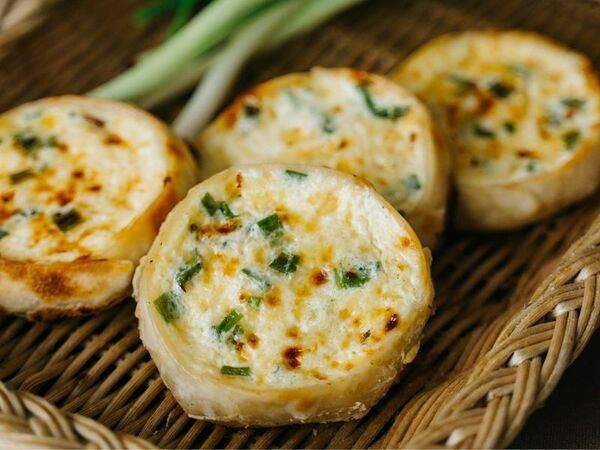 Перепечкин - Перепечи с сыром и зеленым луком