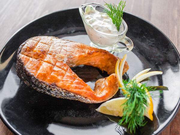 Шашлык-пикник - Стейк из семги