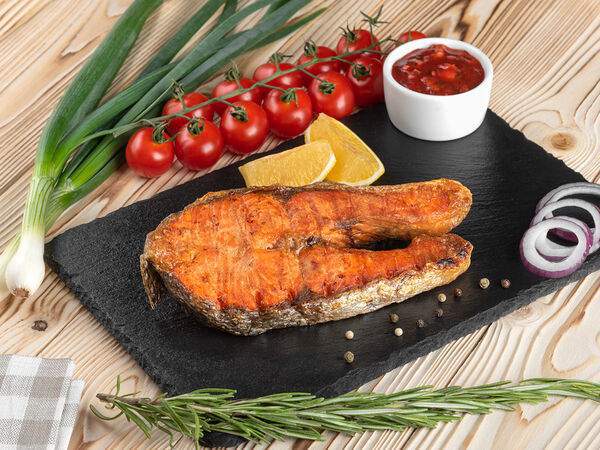 Шашлычок - Шашлык из сёмги (лосося)