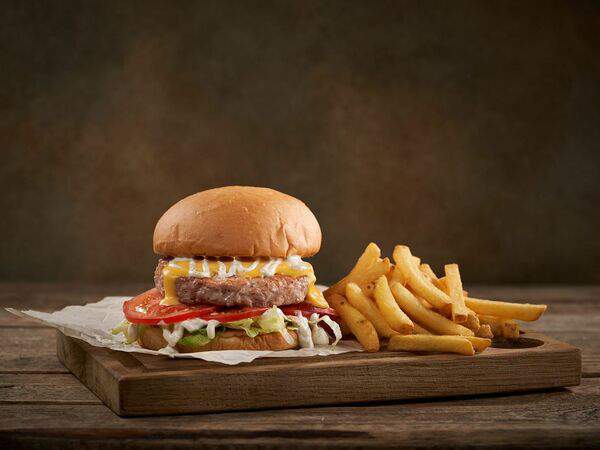 Стейк & Бургер Бургерная от Мираторг - Комбо с бургером Цезарь