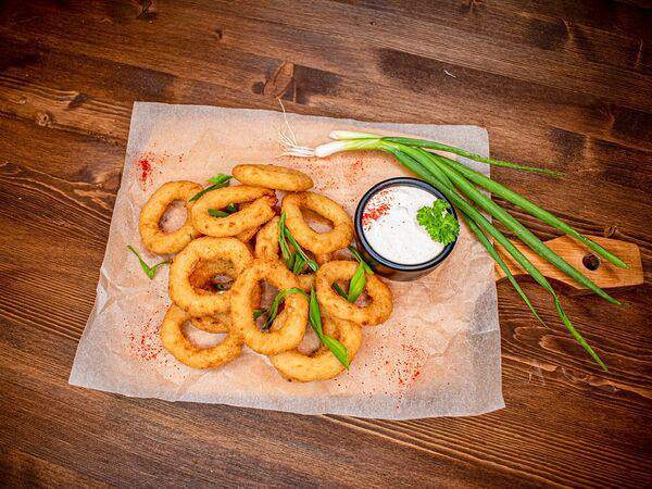 Бар Бавария - Кольца кальмара с чесночным соусом