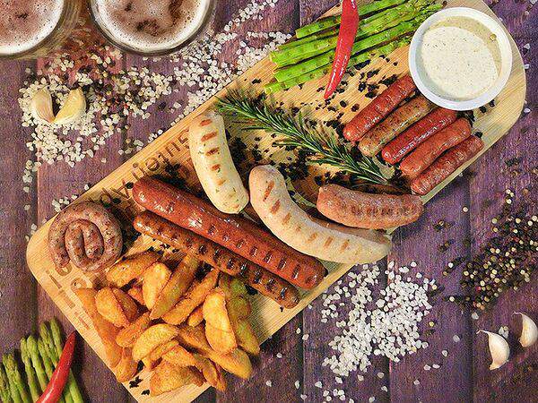 Бавария - Колбасная тарелка Ассорти