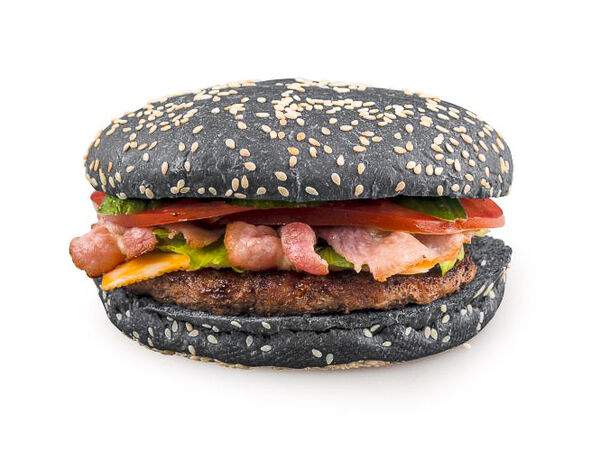 Суши фикс - Черный бургер с беконом