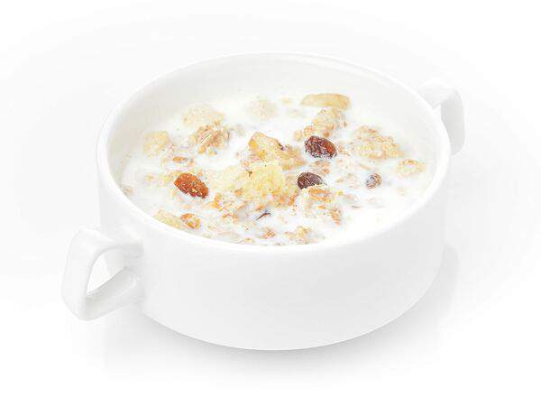 Ближе к делу - Мюсли с молоком и кусочками фруктов
