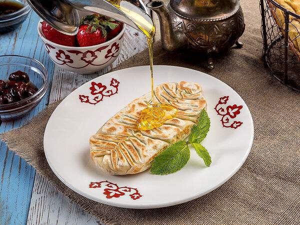 Чайхана neft lounge - Кок-самса с яблоками