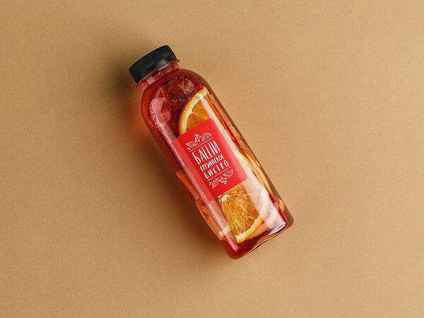 Баши Грузинское Бистро - Лимонад клубнично-имбирный