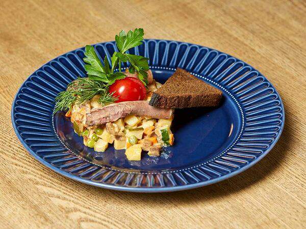 Рельс - Салат с языком